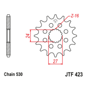 Lančanik prednji JT JTF423-17-50-35048 (50)17 zuba