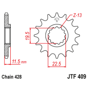 Lančanik prednji JT  JTF409-14 (428)14 zuba