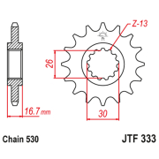 Lančanik prednji JT  JTF333-16RB (50)16 zuba