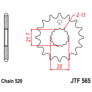 Lančanik prednji JT JTF565-13 (520) 13 zuba