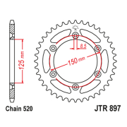 Lančanik zadnji JT JTR897-52 SC (520 ) 52 zuba