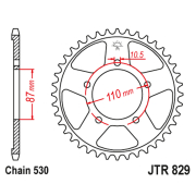 Lančanik zadnji JT  JTR829-45-50-35031 (50)45 zuba