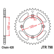 Lančanik zadnji JT JTR798-47 (428) 47 zuba