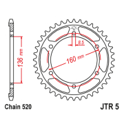 Lančanik zadnji JT JTR5-47-50-32050 (520) 47 zuba