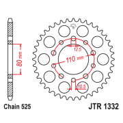 Lančanik zadnji JT JTR1332-44-50-29006 (525) 44 zuba