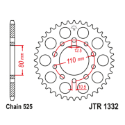 Lančanik zadnji JT JTR1332-40-50-29006 (525) 40 zuba