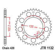 Lančanik zadnji JT JTR1132-48-50-13024 (420) 48 zuba