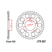 Lančanik zadnji JT 46 zuba JTR807-46-50-29008 (525)