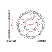 Lančanik zadnji JT 48 zuba JTR829-48-50-35031 (50)