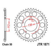 Lančanik zadnji JT JTR1871-48 (530) 48 zuba Yamaha R6 (99-02) konverzija na 530