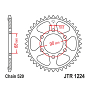 Lančanik zadnji JT JTR1224-36 (520) 36 zuba