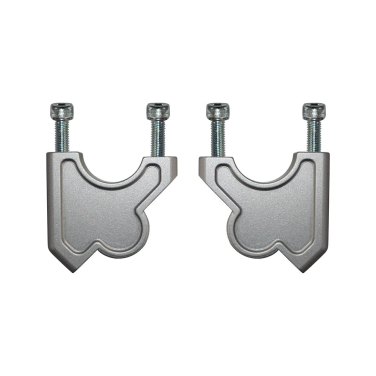 Podizač kormana BMW R 1200 GS / R 1250 GS (13-23) zakrivljeni sivi GP KOMPOZIT