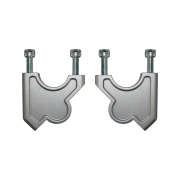 Podizač kormana BMW R 1200 GS / R 1250 GS (13-23) zakrivljeni sivi GP KOMPOZIT