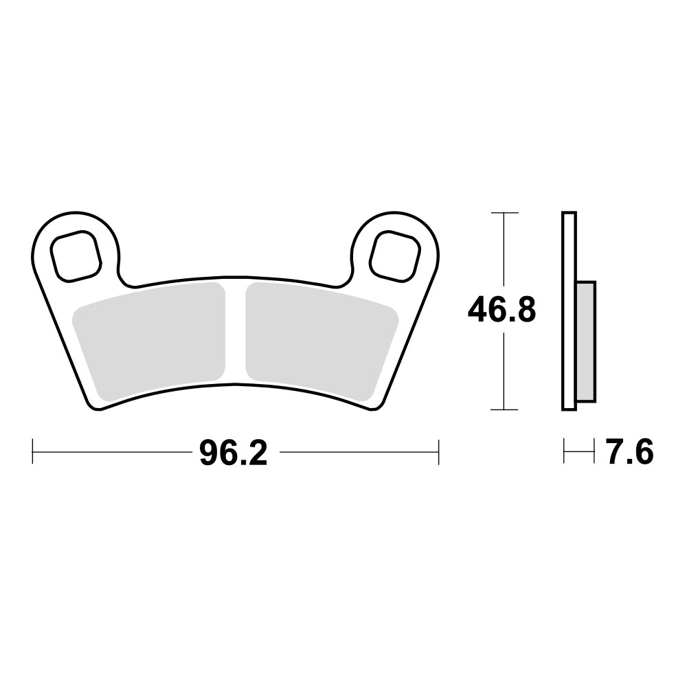 Disk pločice TRW MCB854SI ( SINTER )