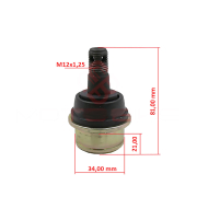 Kugla donja / gornja CAN AM OUTLANDER  ALL BALLS 42-1043