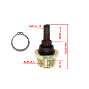 Kugla CAN AM OUTLANDER 650 / 800  ALL BALLS 42-1036