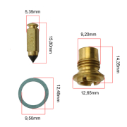 Igla plovka TEC Walbro fi 5,3x15,8 mm