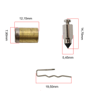 Igla plovka B&S sa kućištem fi 8x1,25 mm ( iglica fi 5,45x14,7 mm ) kpl