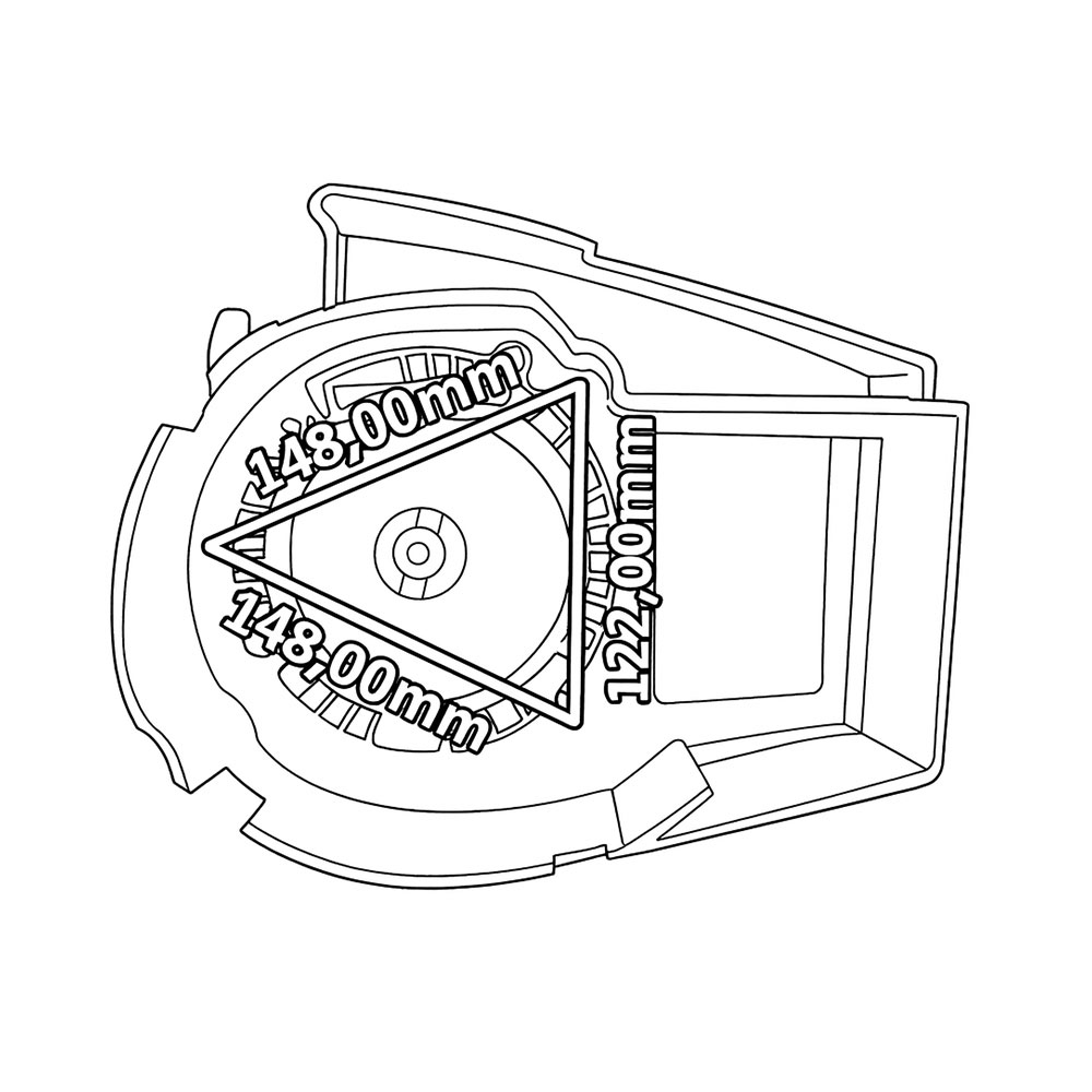 Dekla startera GGP SV150 4 KS kpl. THORP