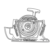 Dekla startera S 450 480 kpl. THORP