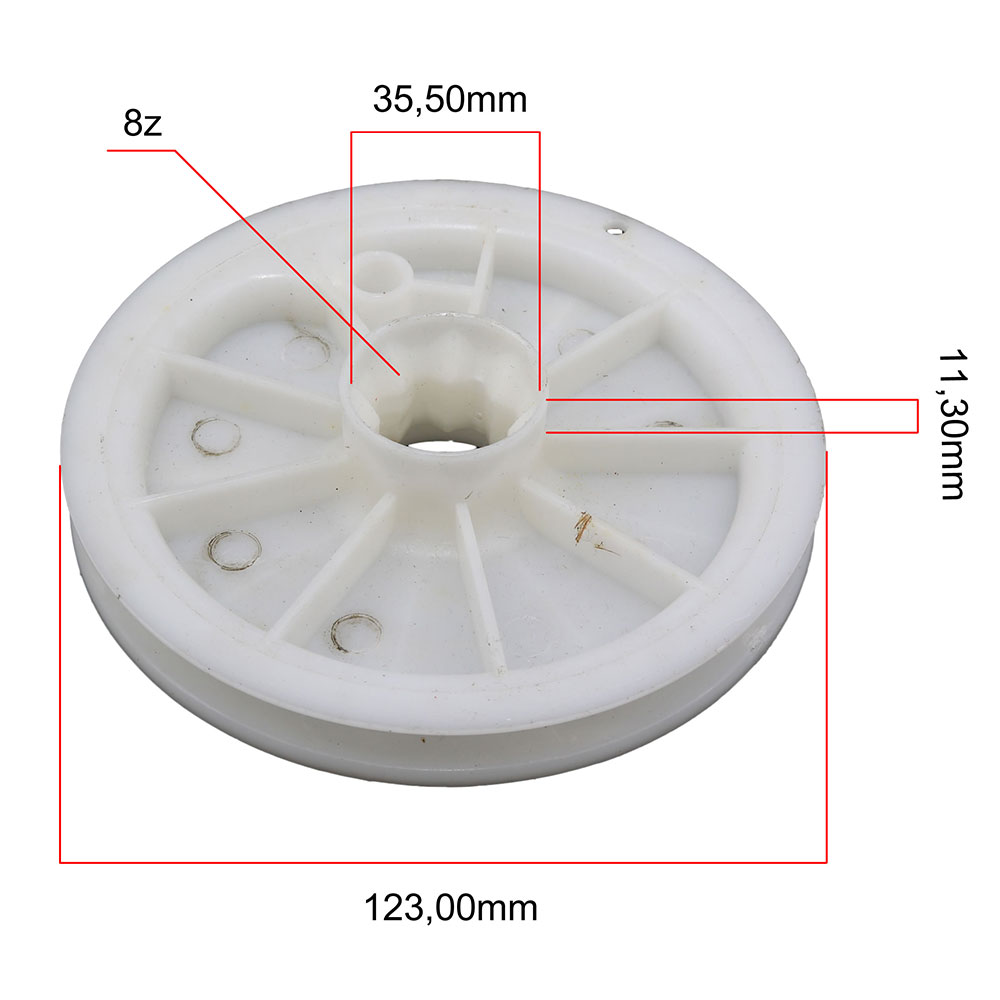 Kotur kanapa B&S 3,75 KS 124 mm