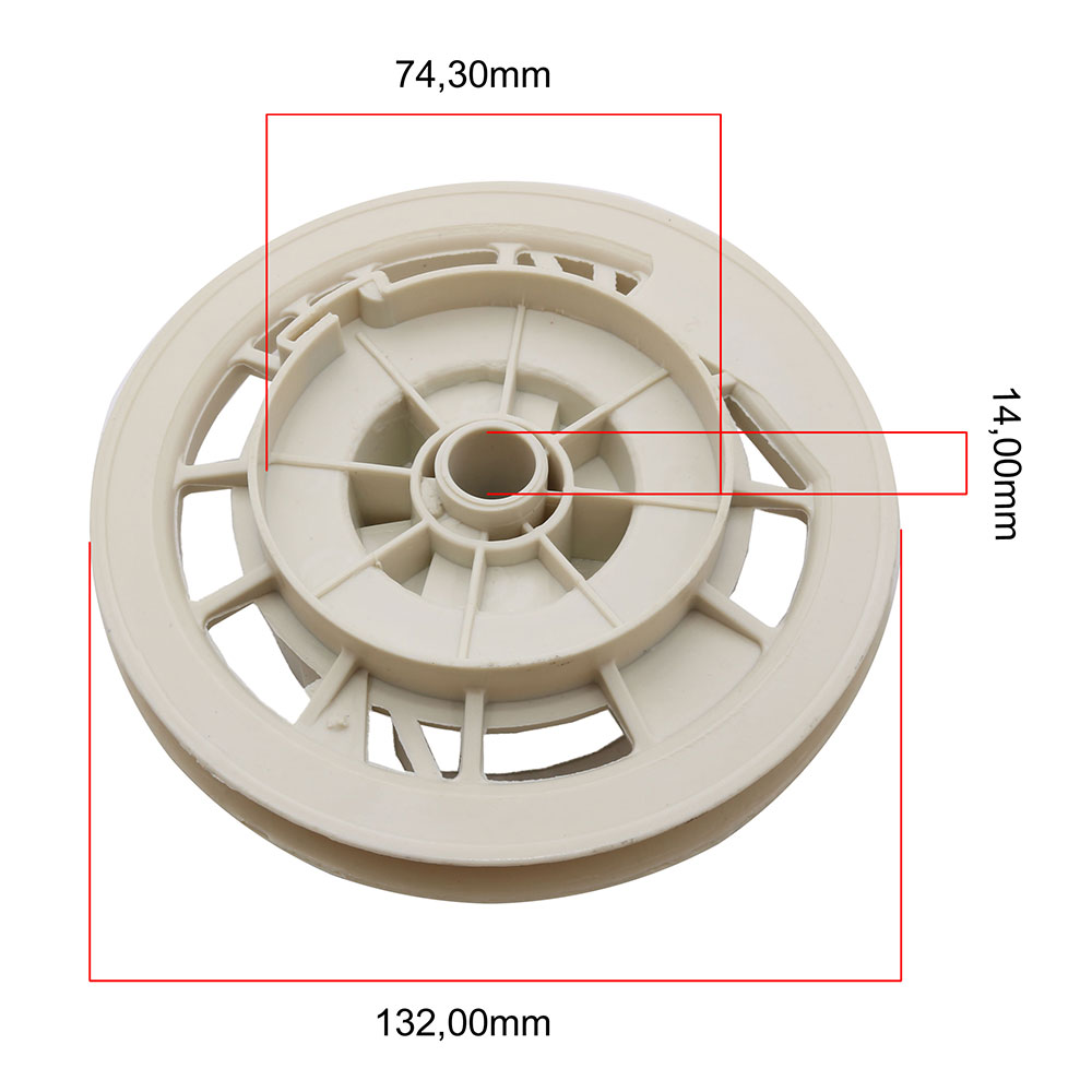 Kotur kanapa Honda GX 160 (metalne cape) sa oprugom i capama kpl.