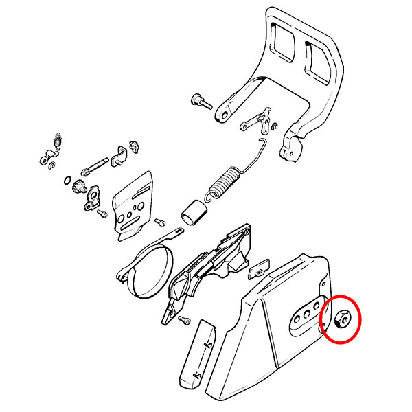 Matica mača S 009 026 038 064 066 19 mm THORP