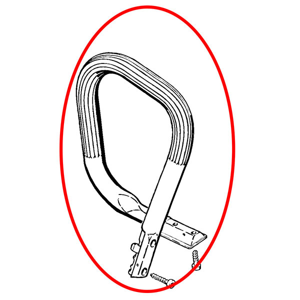 Cevasta ručka S 340 360 pvc THORP