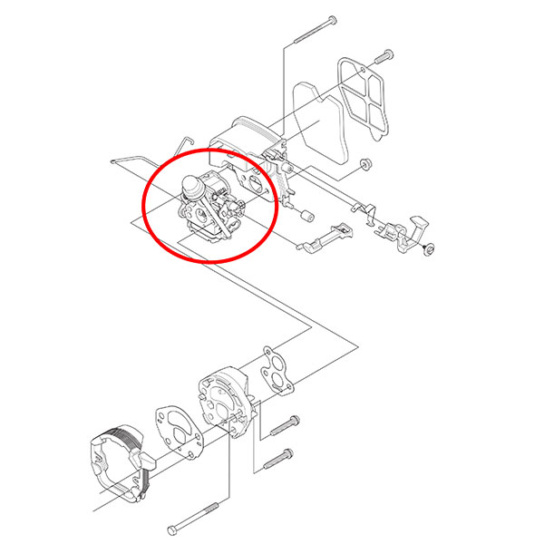 Karburator H 235. 236. 240 THORP