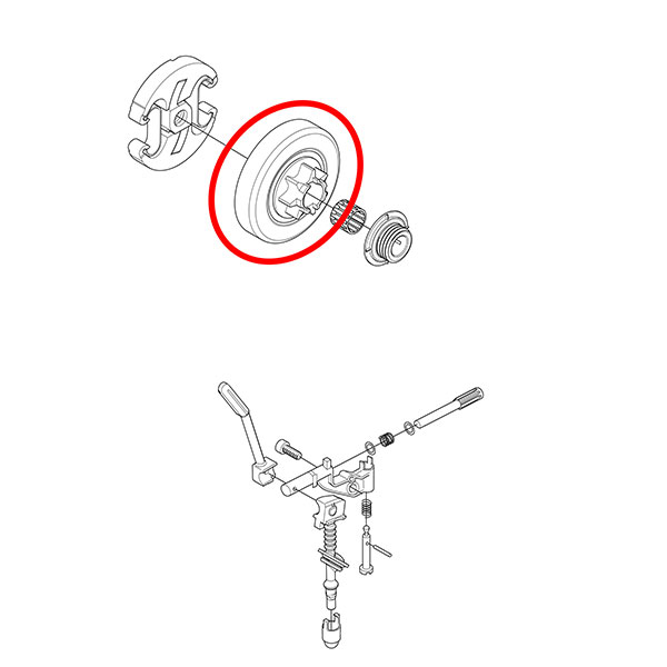 Lančanik H 455 460 Jonsered 2255 3,25" Baseh