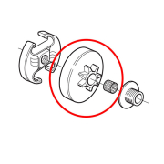 Lančanik THORP HU414-J7N H 340 345 350 3,25"