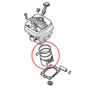 Klip S 064 640 650 fi 52 mm bolcna 12 mm AIP