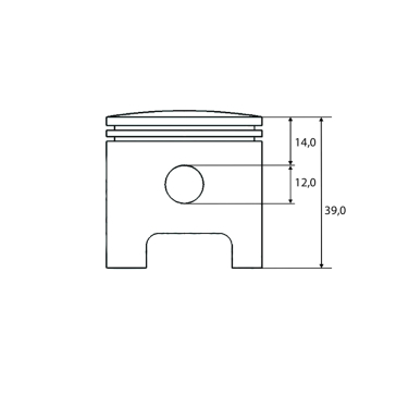 Klip H 357 fi 46 mm bolcna 12 mm AIP