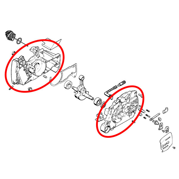 Kućište motora S 044. 440 THORP