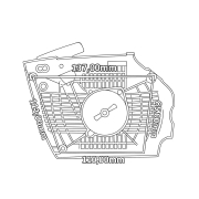 Dekla startera H 455 460 kpl THORP