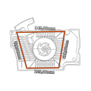 Dekla startera H 365 371 372 kpl THORP