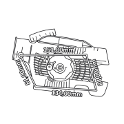 Dekla startera H 137 142 kpl THORP