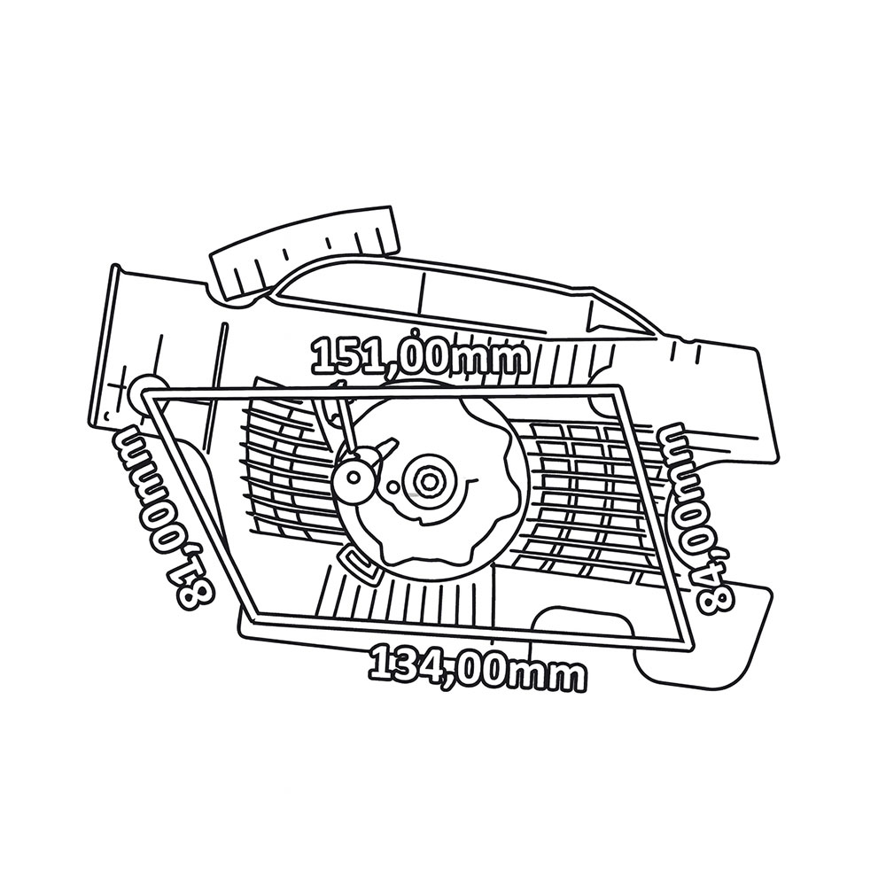 Dekla startera H 137 142 kpl THORP