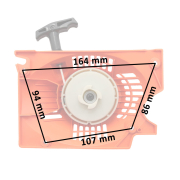 Dekla startera Kineske testere PN 4500 5200 kpl  dupla opruga THORP