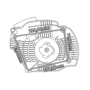 Dekla startera H 135 140 435 440 kpl THORP
