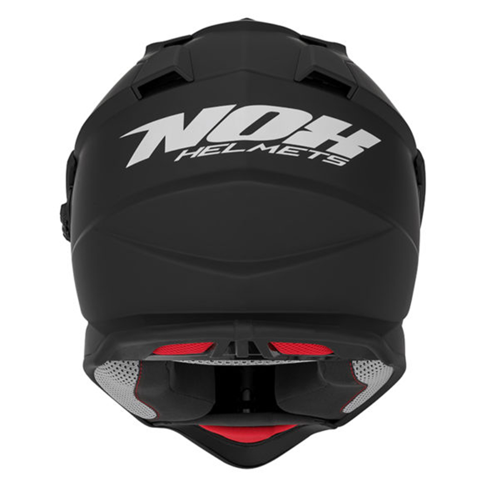 Kaciga NOX Cross sa vizirom N312TRAIL mat crna 2XL