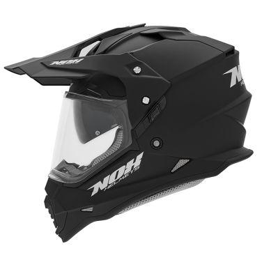 Kaciga NOX Cross sa vizirom N312TRAIL mat crna 2XL