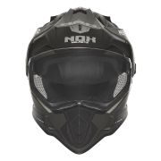Kaciga NOX Cross sa vizirom N312 VAPOR mat crno titanium L
