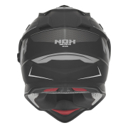 Kaciga NOX Cross sa vizirom N312 VAPOR mat crno titanium 2XL