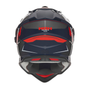 Kaciga NOX Cross sa vizirom N312 VAPOR crveno plava