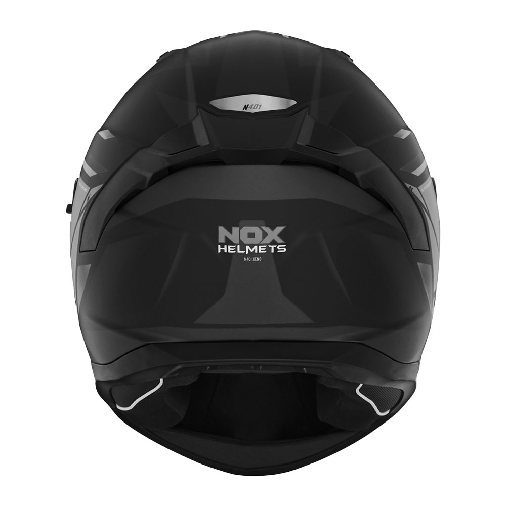 Kaciga NOX Full Face sa naočarima N401 XENO  mat crno titanium 2XL