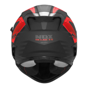 Kaciga NOX Full Face sa naočarima N304 S CARVER MATT BLACK RED