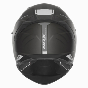 Kaciga NOX Full Face sa naočarima N401 CROWER  mat crno srebrna L