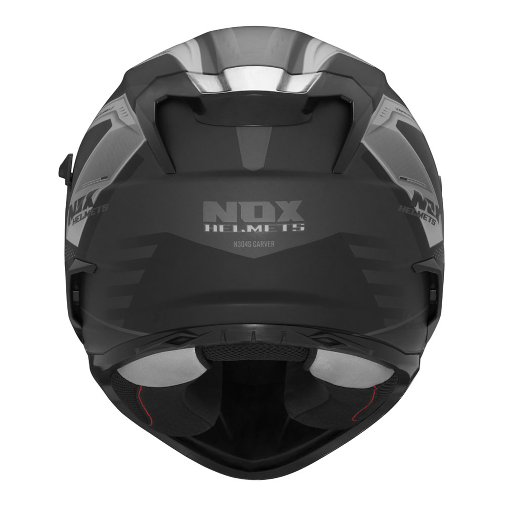 Kaciga NOX Full Face sa naočarima N304 S CARVER MATT BLACK TITANIUM 2XL