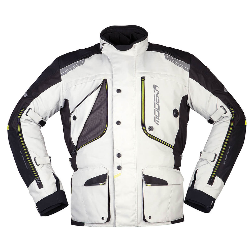 Jakna AERIS svetlo sivo crna 54 / XL MODEKA